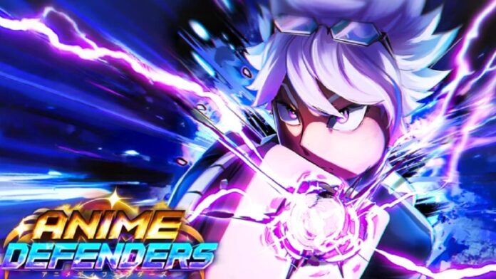Anime Defenders Header with Text
