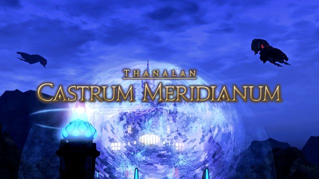 Écran titre de Castrum Meridianum dans Final Fantasy XIV