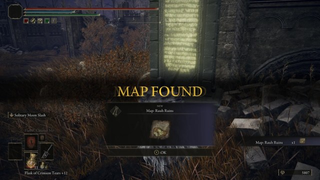 Comment trouver l'emplacement de la carte des ruines de Rauh dans Elden Ring Shadow of the Erdtree - obtenez la carte !