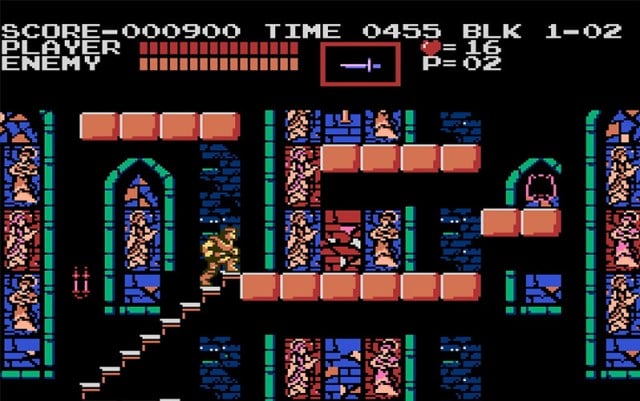 jeu de castlevania sur switch