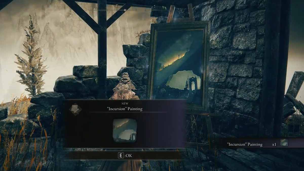 Comment résoudre le puzzle de la peinture d'incursion dans Elden Ring : Shadow of the Erdtree