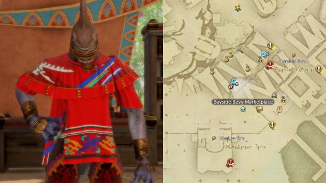 Où trouver Kajeel Ja dans Tuliyollal, Final Fantasy XIV