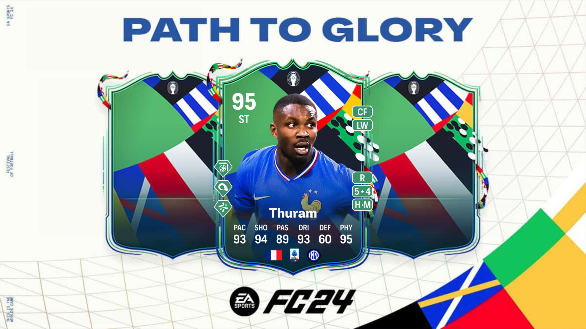 An image of Marcus Thuram Path to Glory objective in EA FC 24