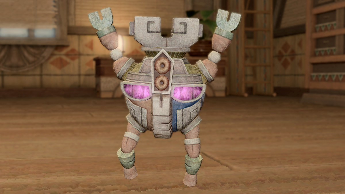 The Speaking Stone minion in Final Fantasy XIV