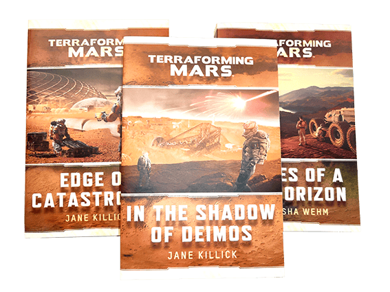 série de livres sur la terraformation de mars