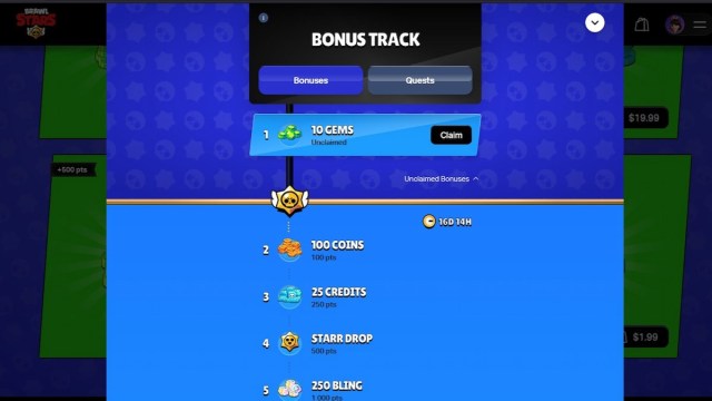 Titre bonus de Brawl Stars