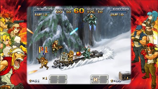 Traîneau Metal Slug XX