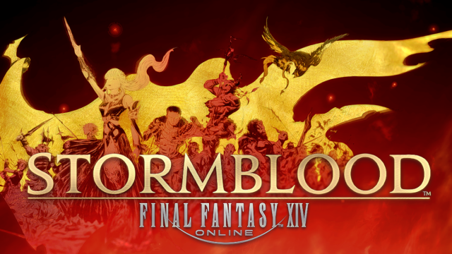 Écran titre de Stormblood dans Final Fantasy XIV