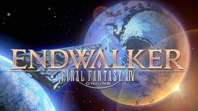 Écran titre d'Endwalker dans Final Fantasy XIV