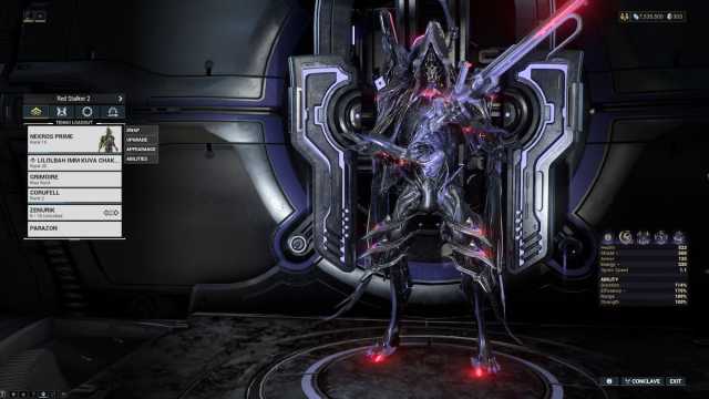 Nekros dans Warframe