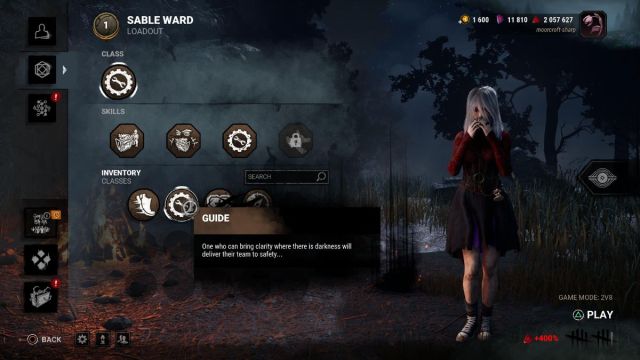 guide de classe Dead by Daylight en mode 2v8