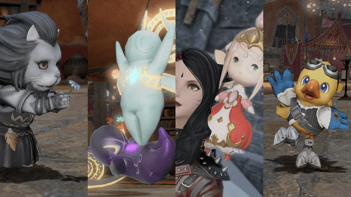 Minions in Final Fantasy XIV