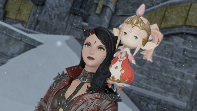 Le Nanamo mécanique s'assoira sur votre épaule (ou votre tête) dans Final Fantasy XIV