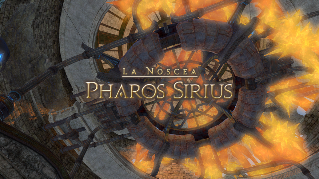 Écran titre de Pharos Sirius dans Final Fantasy XIV