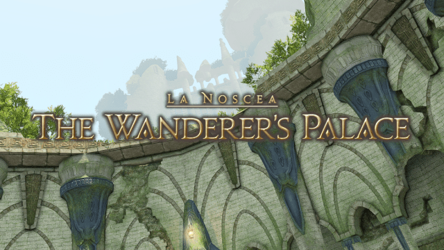 Écran titre du Wanderers Palace dans Final Fantasy XIV