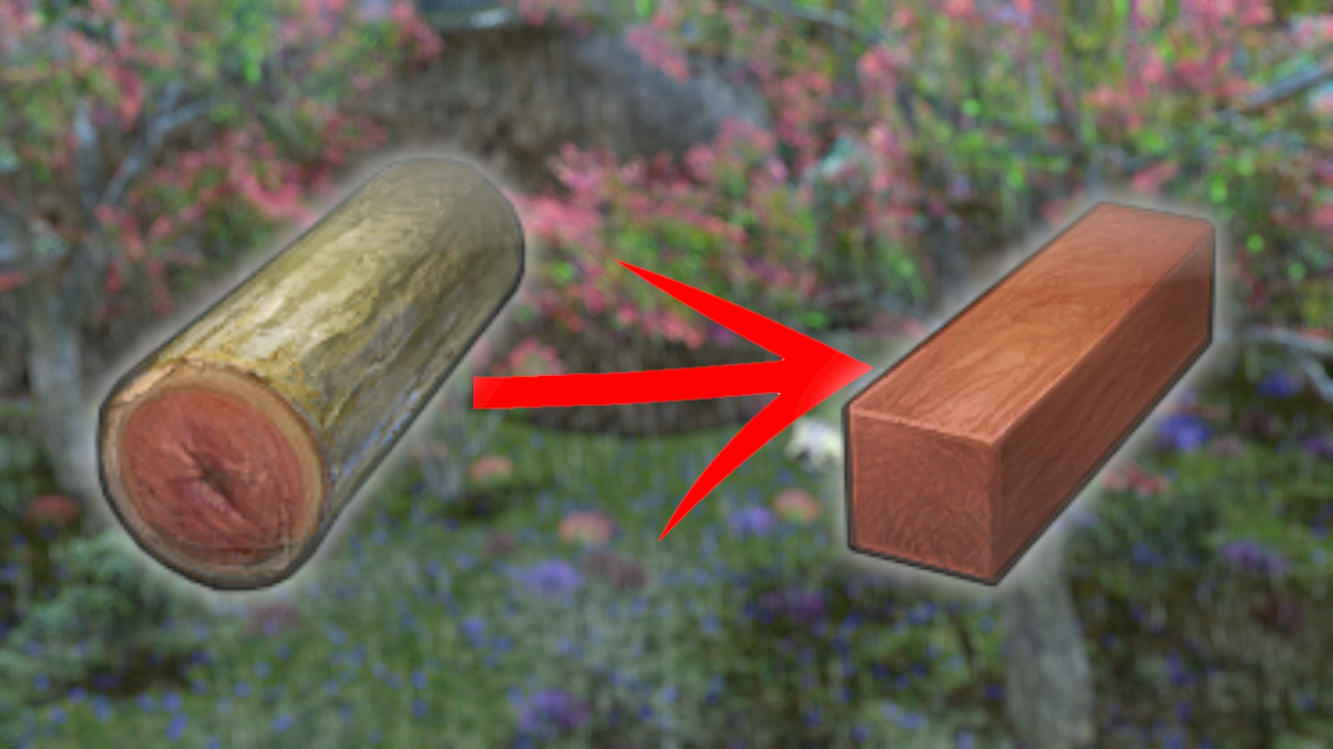 How to turn Ipe Logs into Ipe Lumber in Final Fantasy XIV