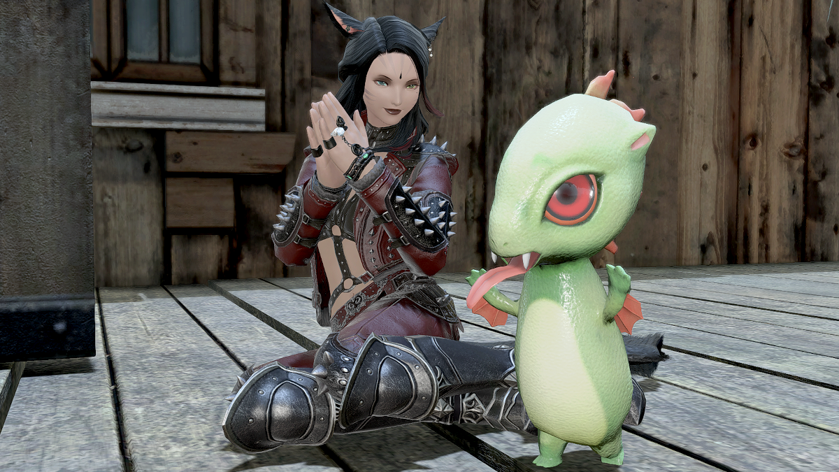 The Honeysuckler minion in Final Fantasy XIV