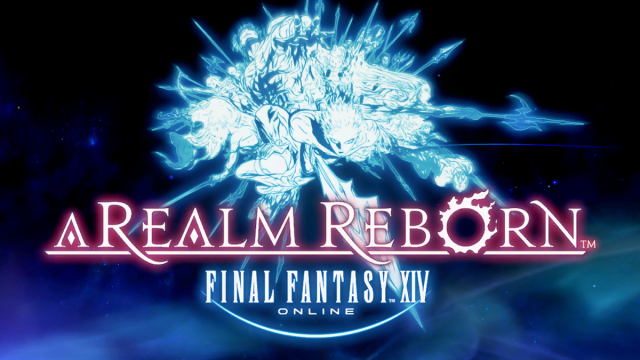 Écran titre de Realm Reborn dans Final Fantasy XIV