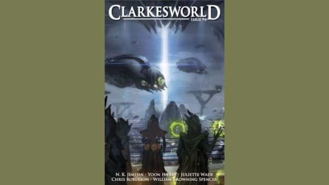 couverture du magazine clarkesworld