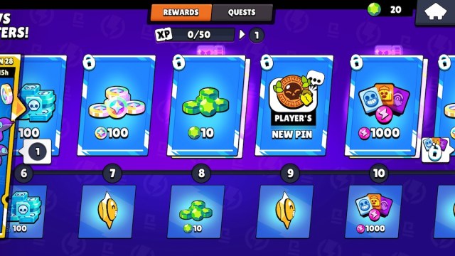 Passe de combat de Brawl Stars