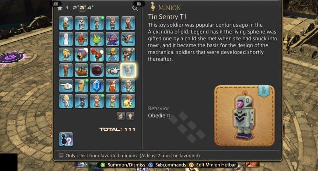 Tin Sentry serviteur FFXIV - comment l'obtenir dans l'histoire de Dawntrail