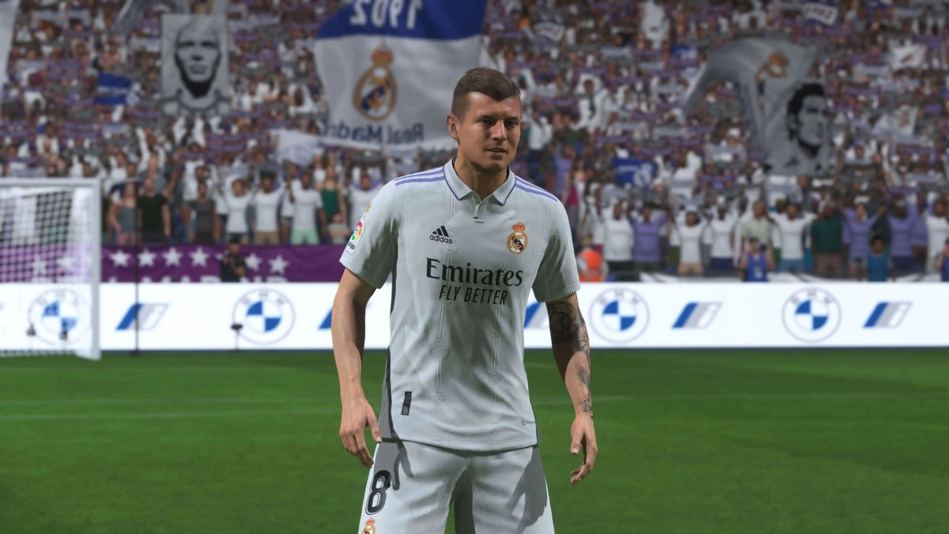 An in-game mage of Toni Kroos iin EA FC 24