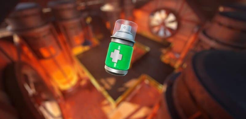 emplacement de la brume médicale fortnite