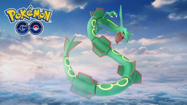 Rayquaza dans Pokémon Go