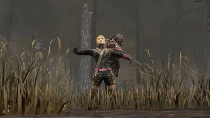 trapper taking out a survivor in dead by daylight tome 19