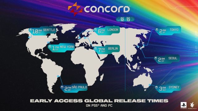 Heures d'accès anticipé et de préchargement de Concord