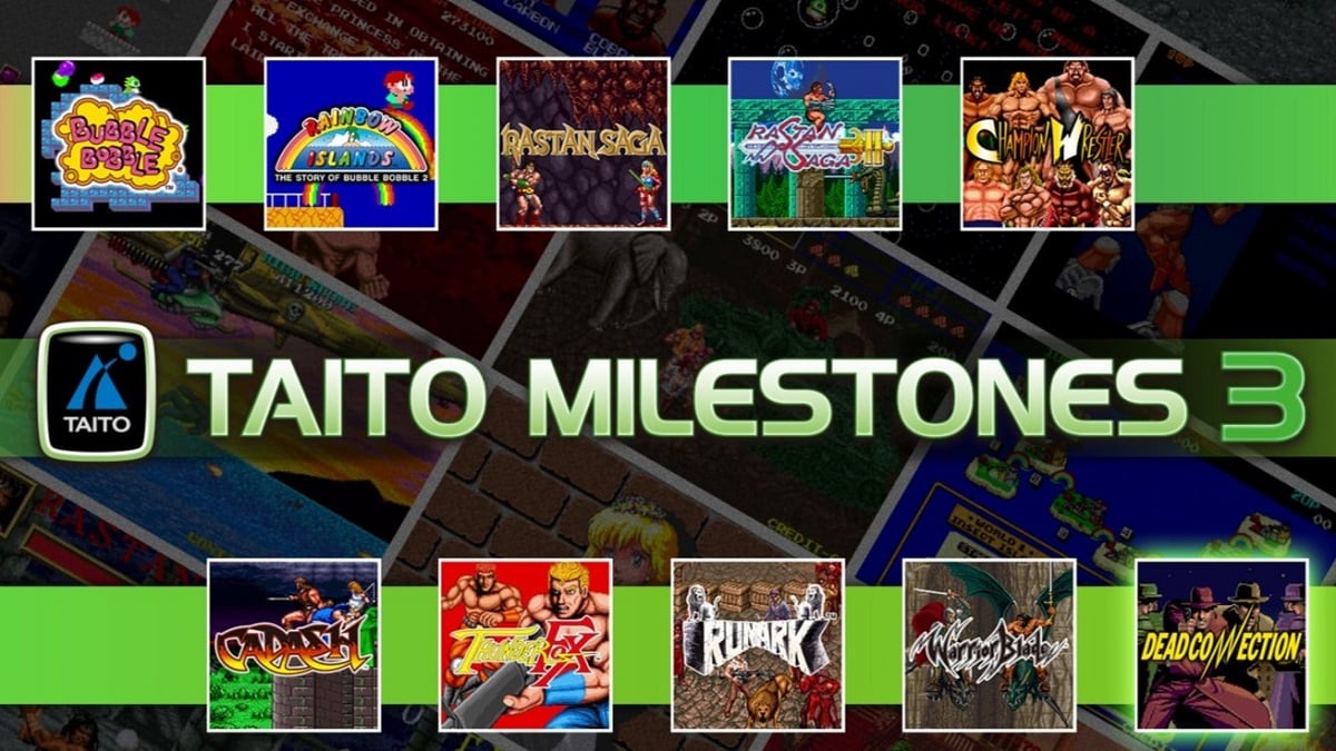 Taito Milestones 3 banner