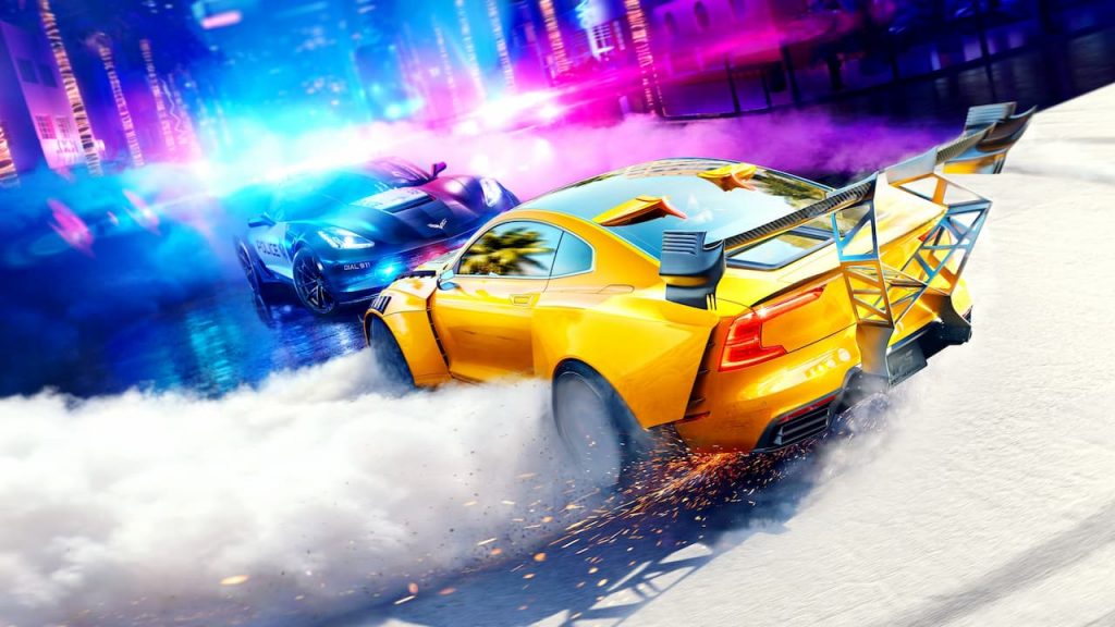 Jeux gratuits Need for Speed ​​Heat sur PlayStation Plus