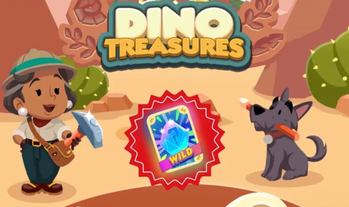 Monopoly GO Dino Treasures pickaxes