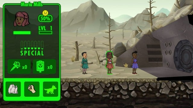 Les habitants de Fallout Shelter