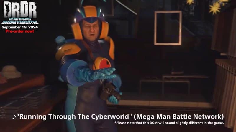 Dead Rising Deluxe Remaster offre à Frank un costume MegaMan.EXE