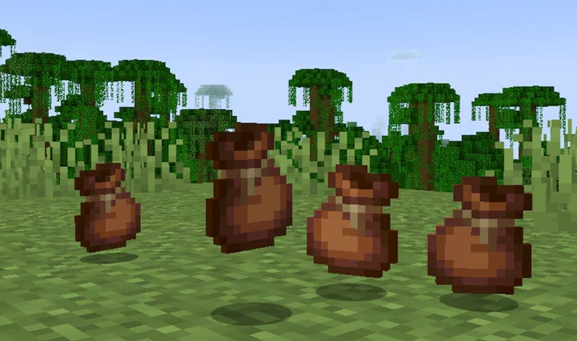 Bundles in Minecraft