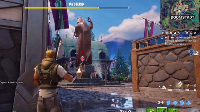 Mysterio dans Fortnite 