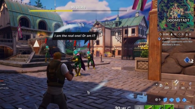 Mysterio dans Fortnite