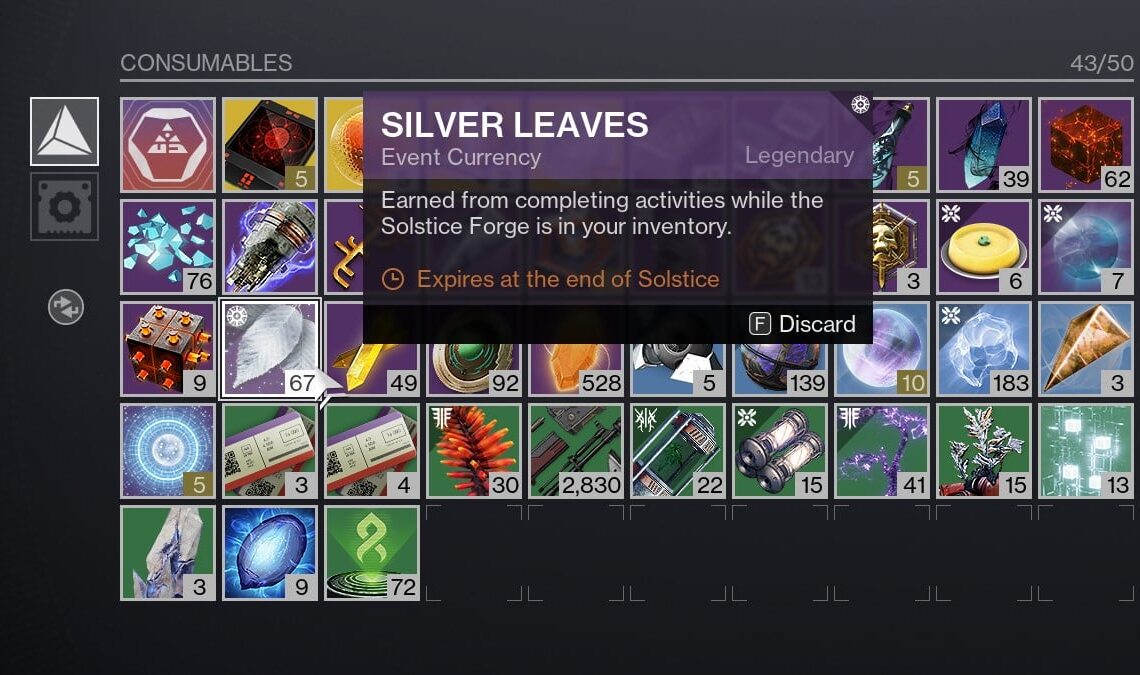 Destiny 2 Silver Leaf