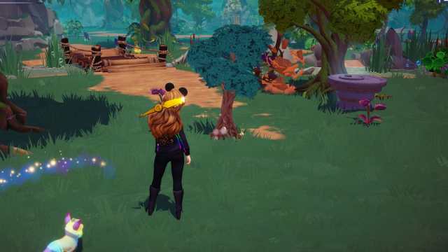 Emplacement de l'arbre Disney Dreamlight Valley 2D