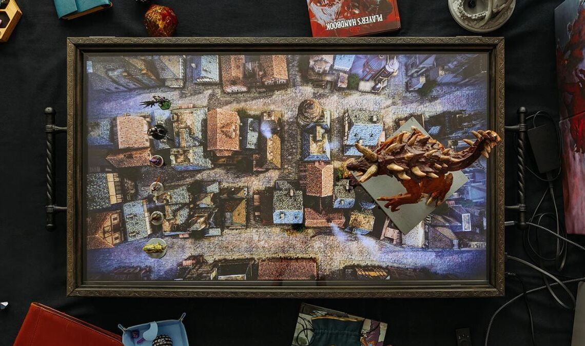 d and d tabletop tv best board game tables