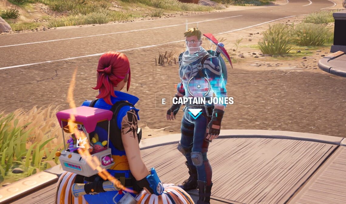 Fortnite Captain Jones NPC