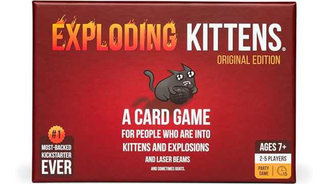 Jeu de cartes Exploding Kittens