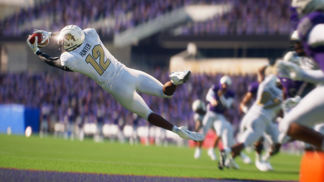 Une image du gameplay d'EA Sports College Football 25