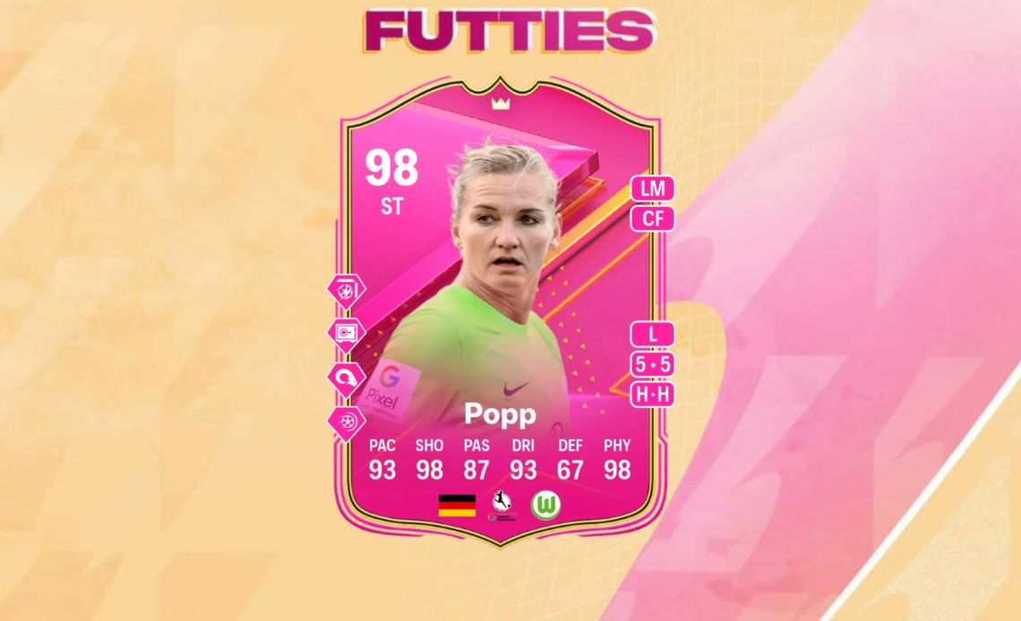 An image of Alexandra Popp FUTTIES objective in EA FC 24