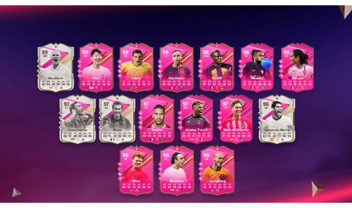 An image of FUTTIES Daily Challenge SBC solutions in EA FC 24