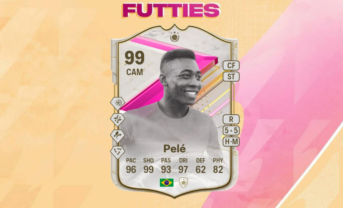 An image of Pele FUTTIES Icon SBC in EA FC 24