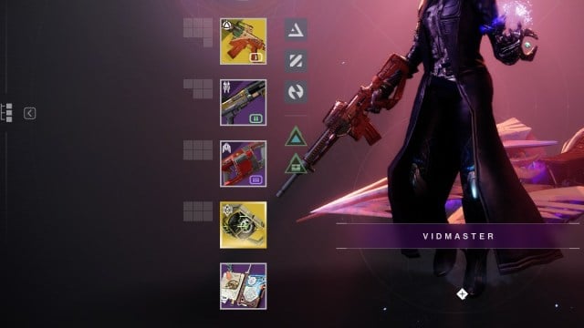 Armes de construction JcJ Warlock de Destiny 2