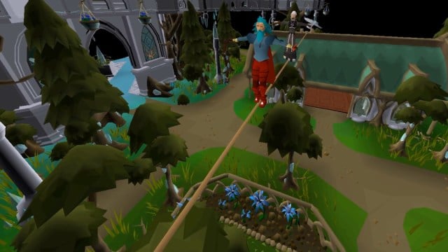 Une section en extérieur dans Old School RuneScape