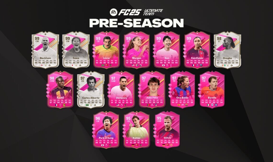 An image of Pre-Season Re-Release Team 2 players in EA FC 24